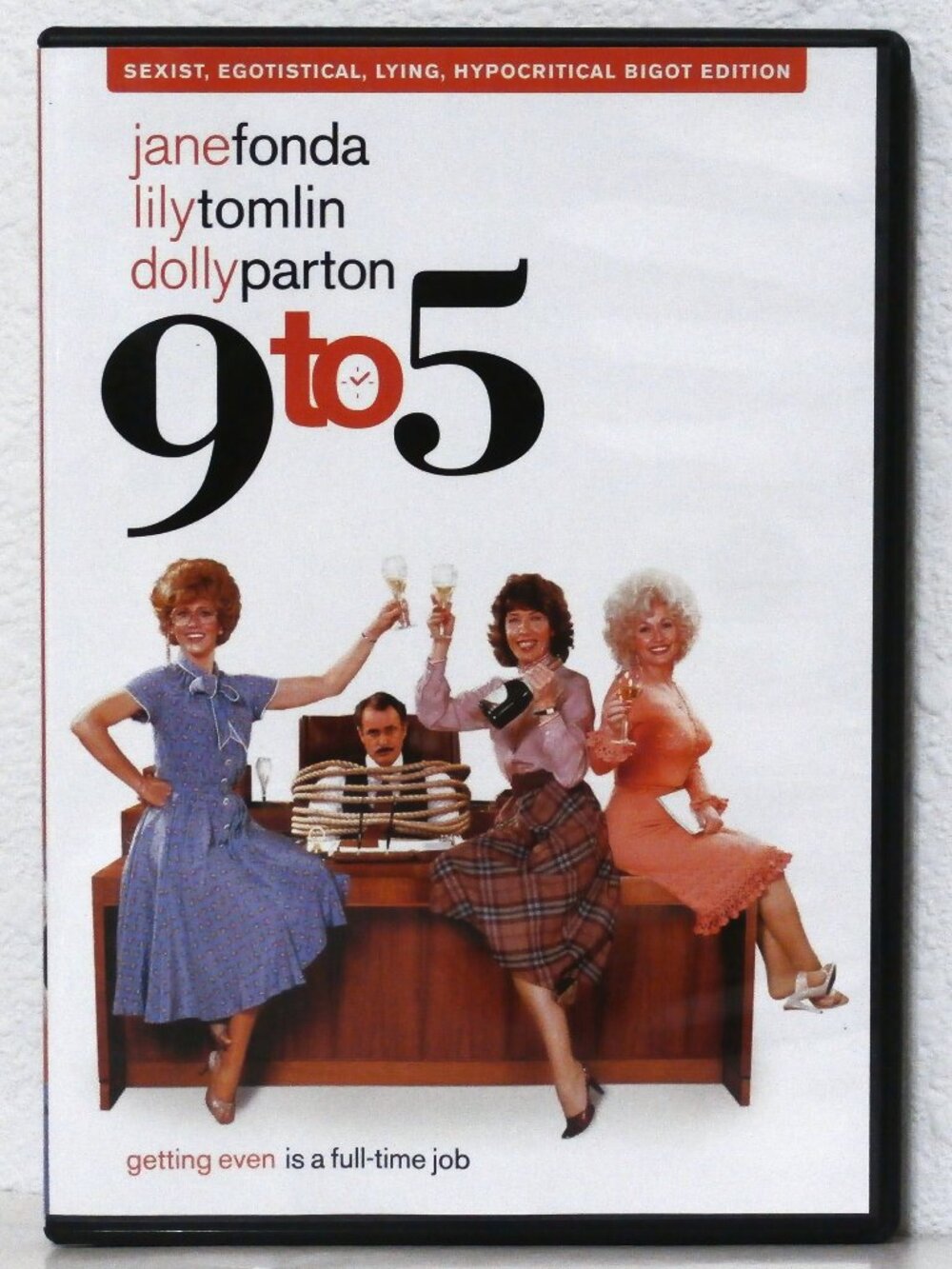 9 to 5 DVD SEXIST, EGOTISTICAL, LYING, HYPOCRITICAL BIGOT Edition Dolly Parton